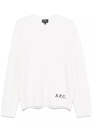 A.P.C. Edward jumper - White