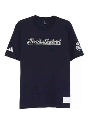 adidas x Real Madrid logo T-shirt - Blue