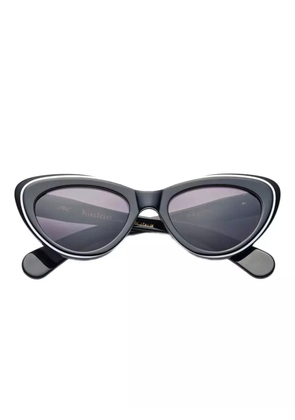 Kador cat-eye tinted sunglasses - Black