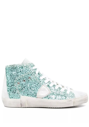 Philippe Model Paris glitter sneakers - Blue