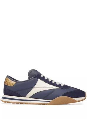 Bally Sonney panelled suede sneakers - Purple