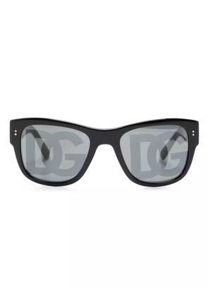 Dolce & Gabbana Eyewear Domenico logo-print tinted sunglasses - Black