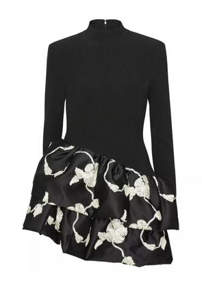 ROTATE BIRGER CHRISTENSEN bubble mini dress - Black