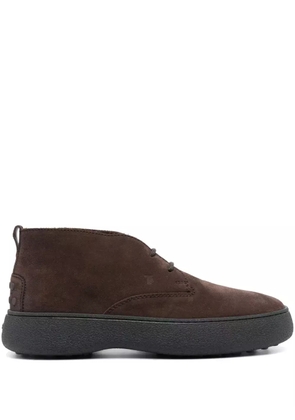 Tod's Desert suede boots - Brown