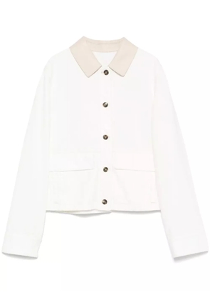 Yves Salomon denim jacket - White