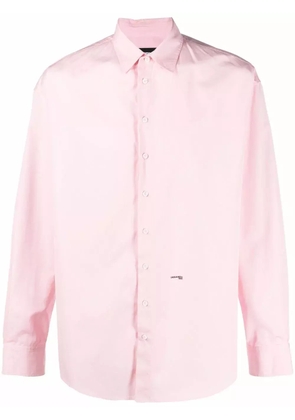 DSQUARED2 logo-print long-sleeve shirt - Pink