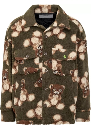 BARROW Teddy jacket - Green