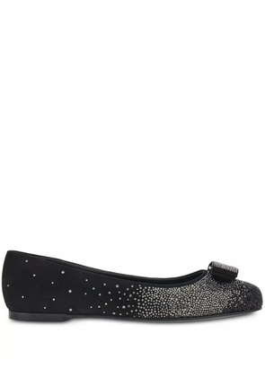 Ferragamo Vara bow ballerina shoes - Black