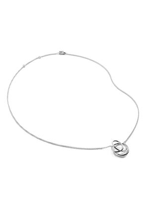 Monica Vinader Nura Wrap necklace - Silver