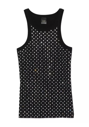 PINKO crystal-embellished tank top - Black