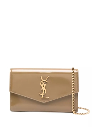 Saint Laurent Uptown clutch bag - Brown