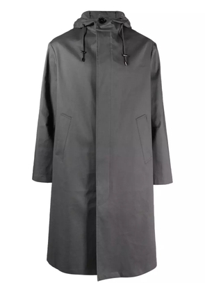 Mackintosh Wolfson hooded raincoat - Grey