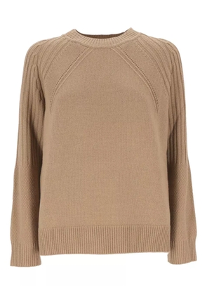 Purotatto long-sleeve jumper - Neutrals