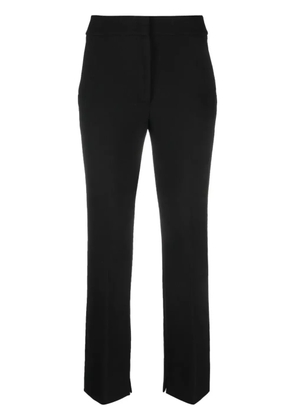 Peserico high-waist straight-leg trousers - Black