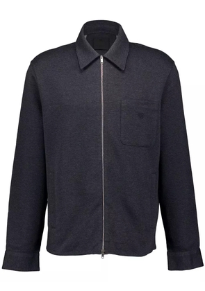 Givenchy zipped tailored cotton shirt - Grey