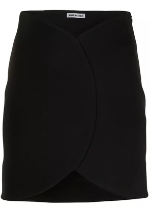 Balenciaga Circle Mini A-line skirt - Black
