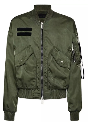 DSQUARED2 multi-pocket bomber jacket - Green