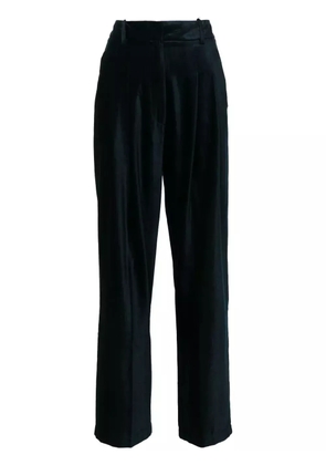 Forte Forte darted velvet trousers - Blue