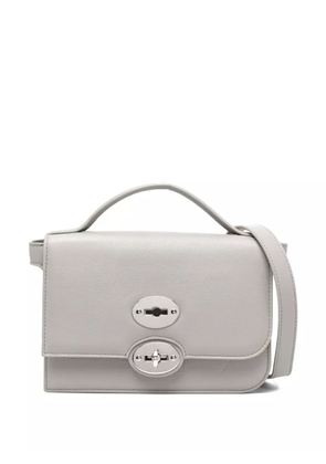 Zanellato Ella crossbody leather bag - Grey