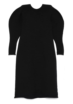 Pleats Please Issey Miyake Powan midi dress - Black