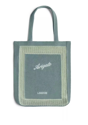 Axel Arigato Oceane Knitted Shopper Tote Bag - Blue