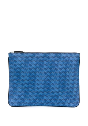 DELAGE Pochette Plate GM clutch bag - Blue