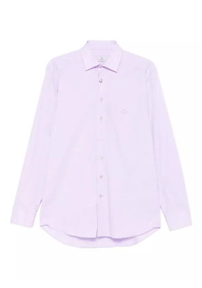 ETRO embroidered shirt - Purple