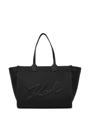 Karl Lagerfeld large K/Skuare tote bag - Black