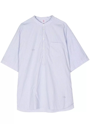 Undercover striped cotton shirt - Blue