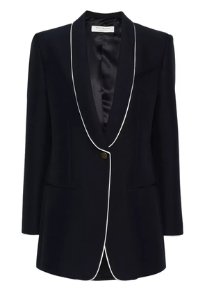 Philosophy Di Lorenzo Serafini piped-trim single-breasted blazer - Blue