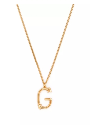 Emanuele Bicocchi statement-pendant polished-finish necklace - Gold