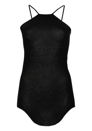 Rick Owens Scorpio ribbed-knit tank top - Black