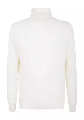 Filippo De Laurentiis turtleneck wool sweater - White