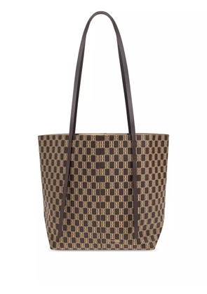 By Malene Birger Abi monogram tote bag - Brown