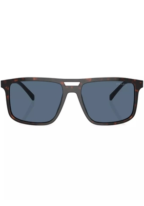 Prada Eyewear Prada PR A22S square frame sunglasses - Brown