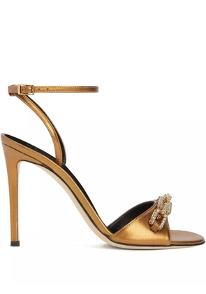 Giuseppe Zanotti Evry crystal-embellished sandals - Gold