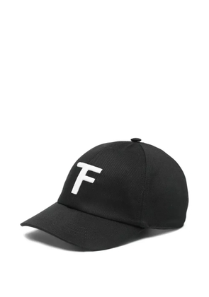 TOM FORD logo-embroidered cap - Black
