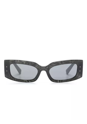 Dolce & Gabbana Eyewear logo-plaque sunglasses - Grey