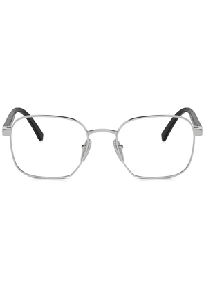 Prada Eyewear square-frame glasses - Silver