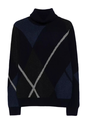 BOMPARD Argyle diamond-pattern sweater - Blue