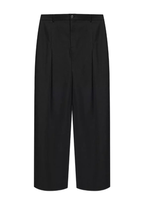 LOEWE pleated-panel trousers - Black