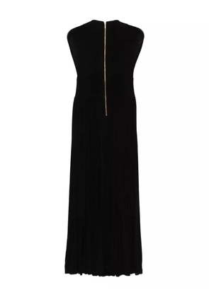 ZIMMERMANN pleated-skirt sleeveless midi dress - Black