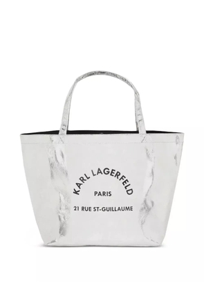 Karl Lagerfeld large Rue St-Guillaume tote bag - Grey