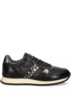 Napapijri logo-patch sneakers - Black