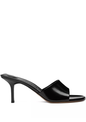 Jacquemus 70mm leather open-toe mules - Black