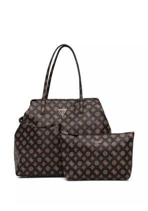 GUESS USA large Vikky tote bag - Brown