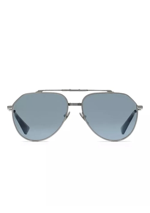 Dolce & Gabbana Eyewear Stefano pilot-frame sunglasses - Silver