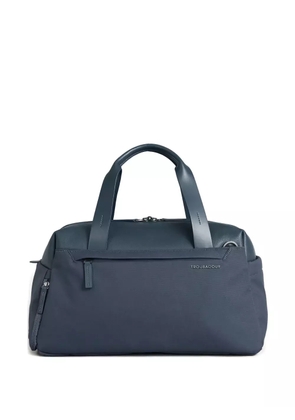Troubadour leather-handle duffel holdalls - Blue