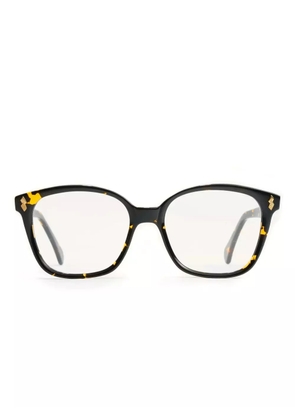 Family Affair square-frame glasses - Black