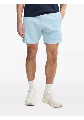BALR. logo-embroidered elasticated-waist shorts - Blue